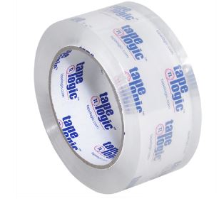 Tape, 2&quot; x 55, 3.1mil.
36rolls/case, Crystal Clear
acrylic adhesive provides a
quiet release and easy unwind.