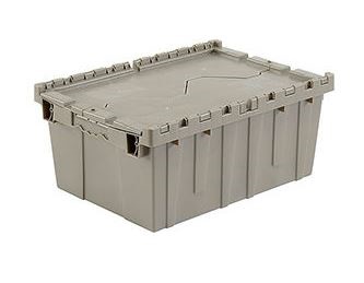 Container,  21-7/8x15-1/4x9-11/16, Plastic 