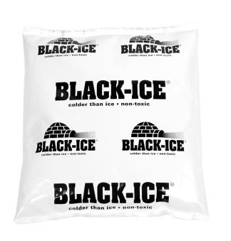 Ice pack, 6oz. Black Ice
6x4x3/4, 96/cs