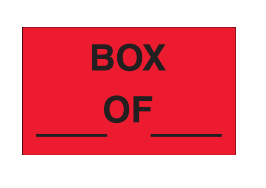 Label, Box _ of _ 3&quot;x5&quot;, 500/rl