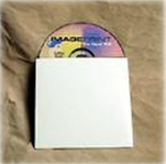 5 x 5&quot; #CD1 White Paperboard CD Sleeve (500/Case)