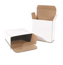 2 x 2 x 7&quot; White Reverse Tuck
Folding Carton, .024 CCNB,
500/Case