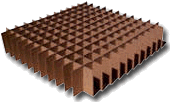 Partition, 152 Cell ESD .040 Chipboard