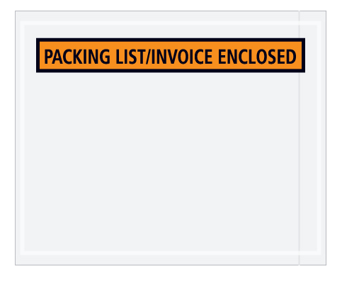 Packing List Envelope,4.5x5.5 Invoice/Packing List