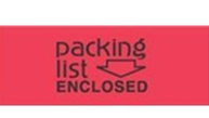 2 x 3&quot; Packing List
Enclosed(Flourescent
Red/Black) Label, 500/Roll