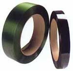 POLYESTER STRAPPING GREEN AAR,  SMOOTH, 5/8&quot;X4000&#39;X.035 1400BS 
