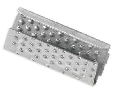 5/8&quot; Serrated open/snap on polyester strapping seals,