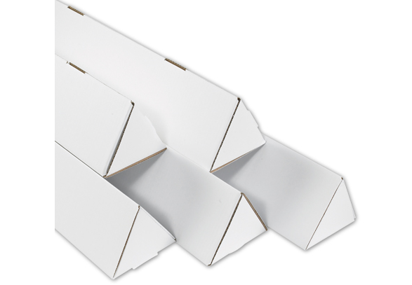 Triangle mailing tubes, 3&quot;x36-1/4