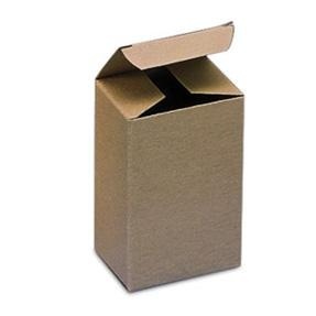2 x 2 x 4&quot; Kraft Reverse Tuck Folding Carton