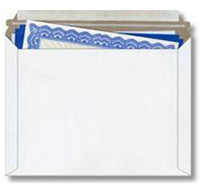 12 1/2 x 9 1/2 #1EP White
Side-Loading Self-Seal
Stayflats Express Pouch
Mailer, .014 chipboard,
250/Case