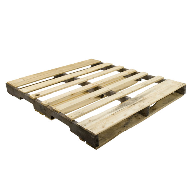 pallet,28 x 28, 2 way holds 1500lbs, Refurbished Material
